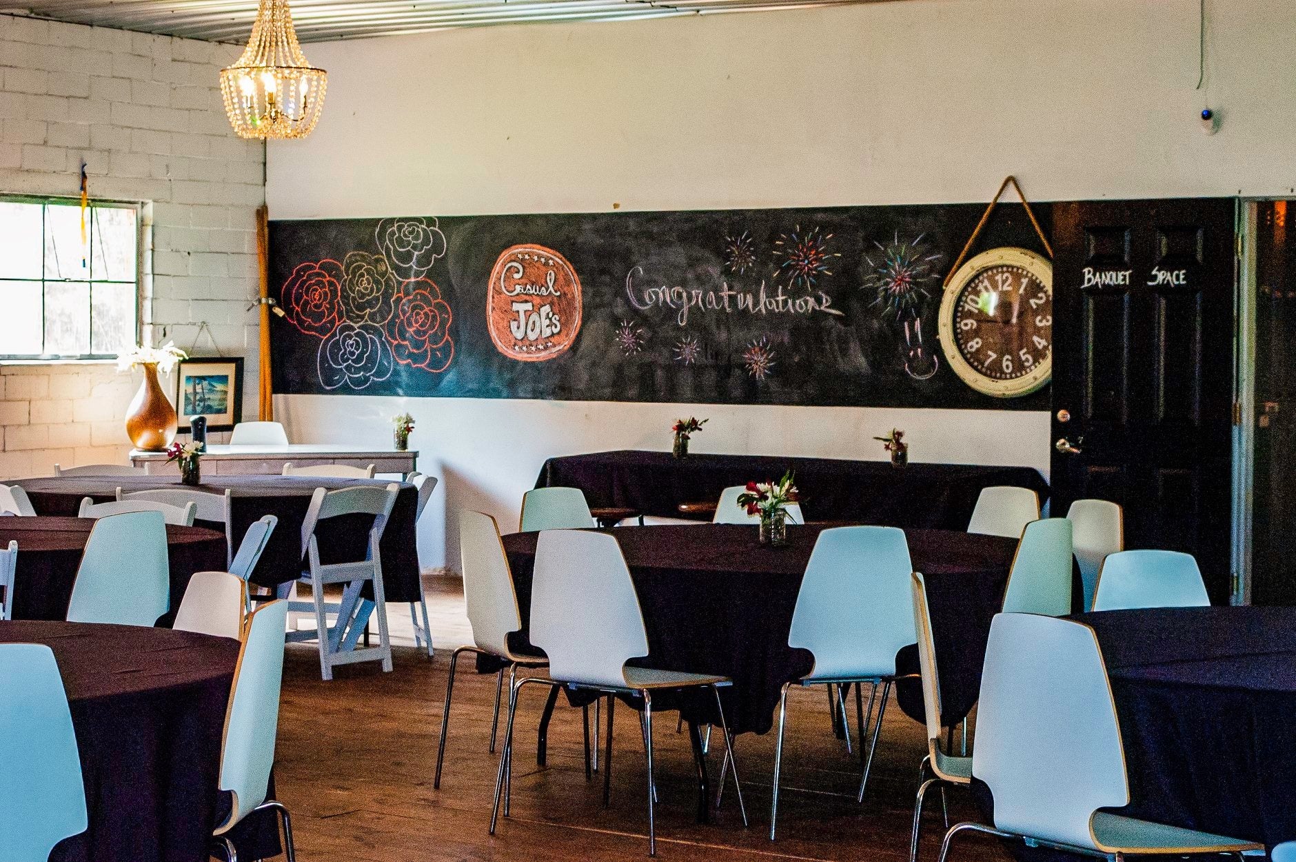 Banquet Hall Casual Joe's BBQ